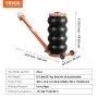 VEVOR Air Jack, 6 Ton/13000 lbs, 2-5 S Pneumatic Lifting Jack with Heightened Column & Adjustable Handle, Easy-to-Lift & Space-Saving Jack with Thick Rubber Pad, Fits for Sedan, SUV, Pickup Truck