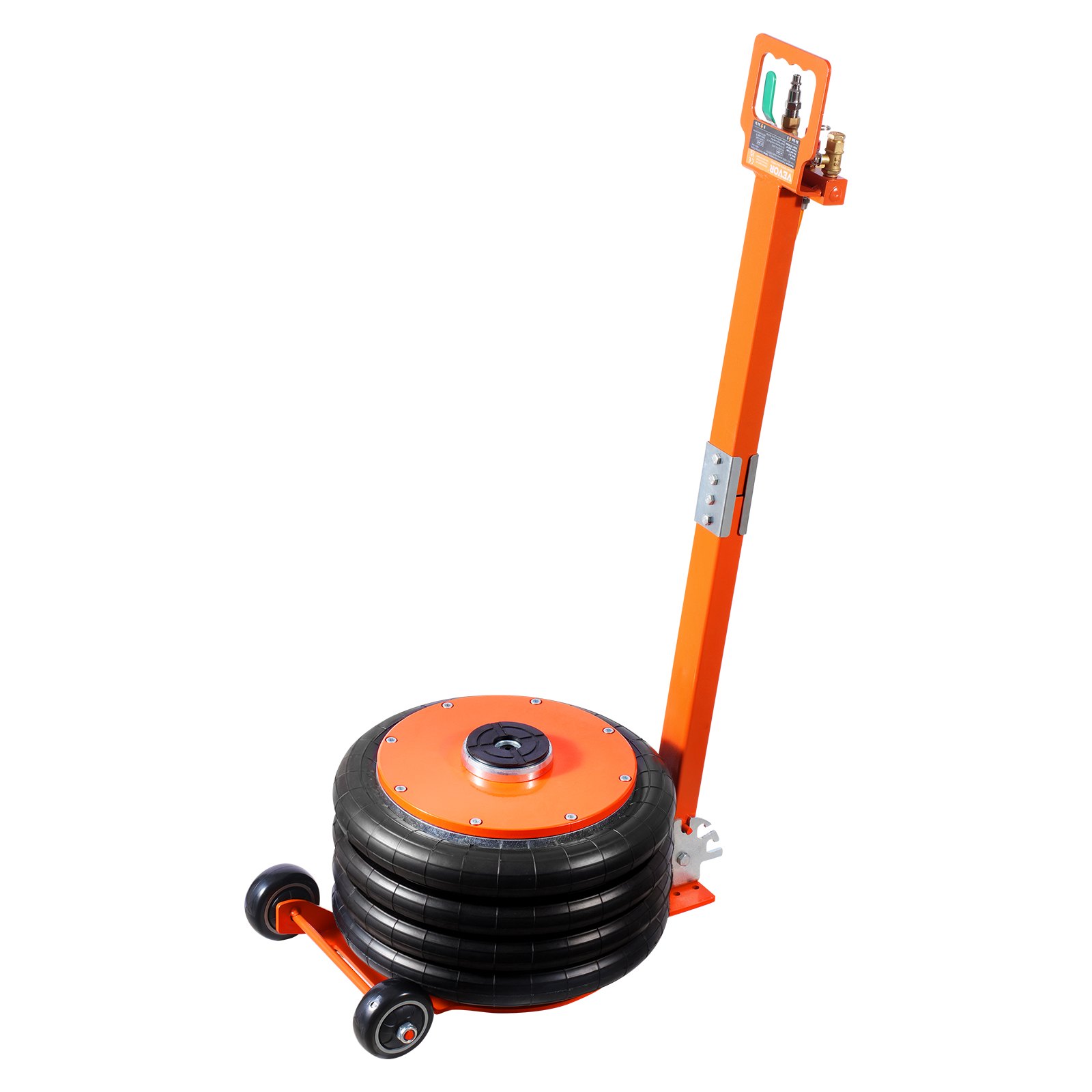 VEVOR Air Jack, 6 Ton/13000 lbs, 2-5 S Pneumatic Lifting Jack with Heightened Column & Adjustable Handle, Easy-to-Lift & Space-Saving Jack with Thick Rubber Pad, Fits for Sedan, SUV, Pickup Truck