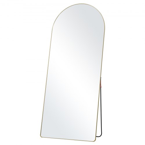 VEVOR Arched Full Length Mirror 71'' x 30'' Full Body Mirror Standing Hanging