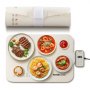 Bandeja eléctrica para calentar alimentos enrollable VEVOR con control de temperatura para bufé