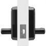 VEVOR Keyless Entry Door Lock, Electronic Keypad Entry Lever, Password and Key Unlock Combination Door Lock, Auto-Locking Keypad Door Lock with Deadbolt for Front Door, Matte Black, 5.63 x 2.76 in