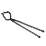 VEVOR blacksmith tongs with long handles and curved grips for forging and metalwork