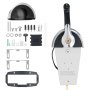 Έλεγχος γκαζιού σκάφους VEVOR, 8M0059686 Τηλεχειριστήριο εξωλέμβιας μηχανής τοποθετημένο στο πάνω μέρος για δίχρονο κινητήρα Mercury PT, Κιβώτιο ταχυτήτων θαλάσσιου ελέγχου γκαζιού με διακόπτη Power Trim