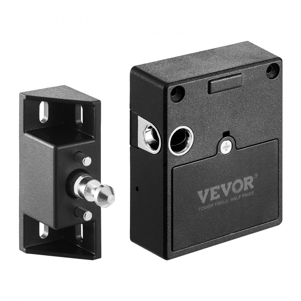 VEVOR Electronic Cabinet Lock, 4-in-1, Smart Cabinet Lock with 3*AAA Accumulator, Easy-to-install Hidden Cabinet Lock with APP Smart Management, Fits for Various Wooden Cabinets