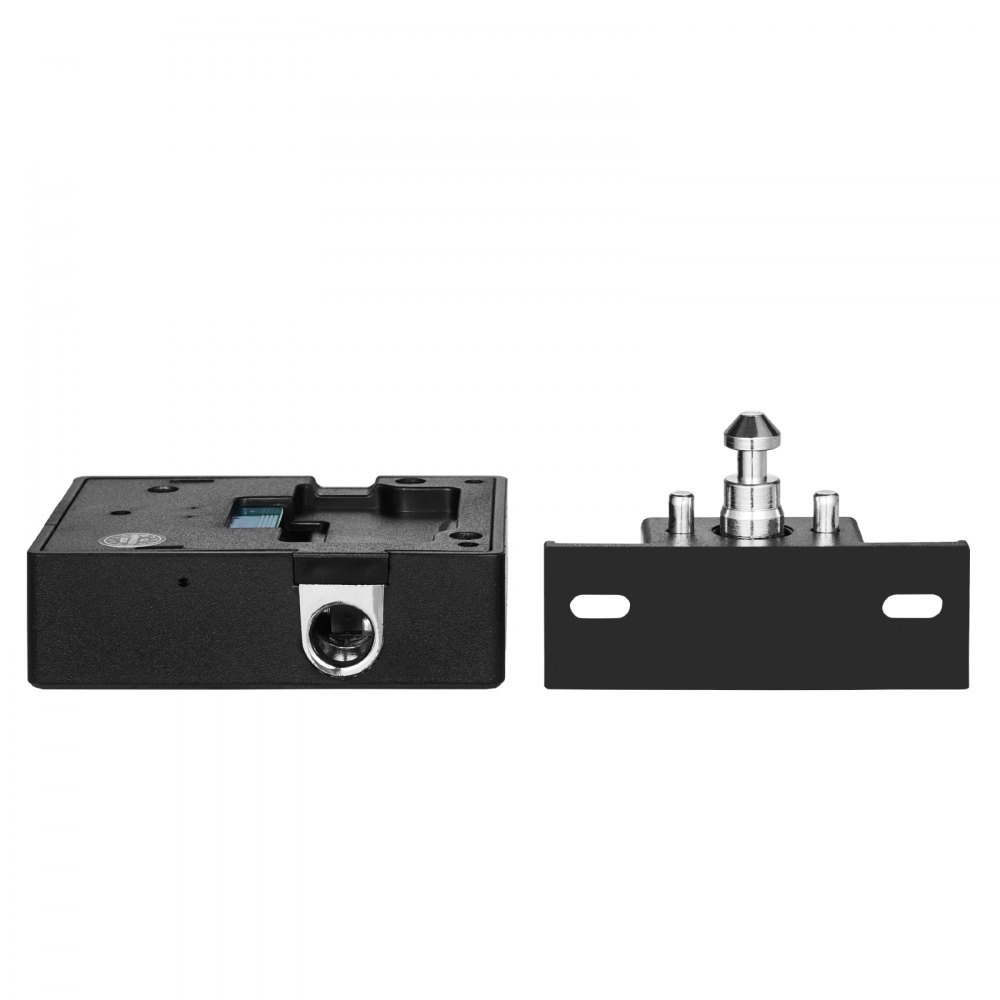 VEVOR Electronic Cabinet Lock, 4-in-1, Smart Cabinet Lock with 3*AAA Accumulator, Easy-to-install Hidden Cabinet Lock with APP Smart Management, Fits for Various Wooden Cabinets