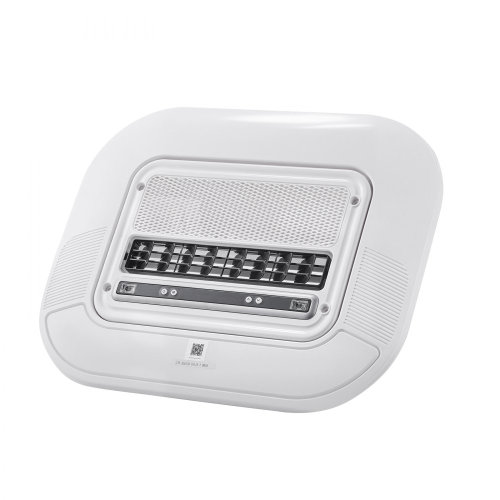 VEVOR Truck Air Conditioner, 12V 10000 BTU RV Rooftop AC Unit, 350 m³/h Airflow Cab Air Conditioner with Copper Evaporator, Quiet A/C Unit Fast Cooling for Semi Truck Trailer Motorhome Tractor Caravan