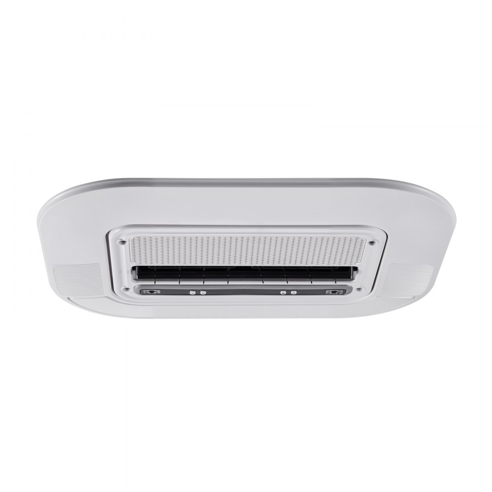 VEVOR Truck Air Conditioner, 12V 10000 BTU RV Rooftop AC Unit, 350 m³/h Airflow Cab Air Conditioner with Copper Evaporator, Quiet A/C Unit Fast Cooling for Semi Truck Trailer Motorhome Tractor Caravan
