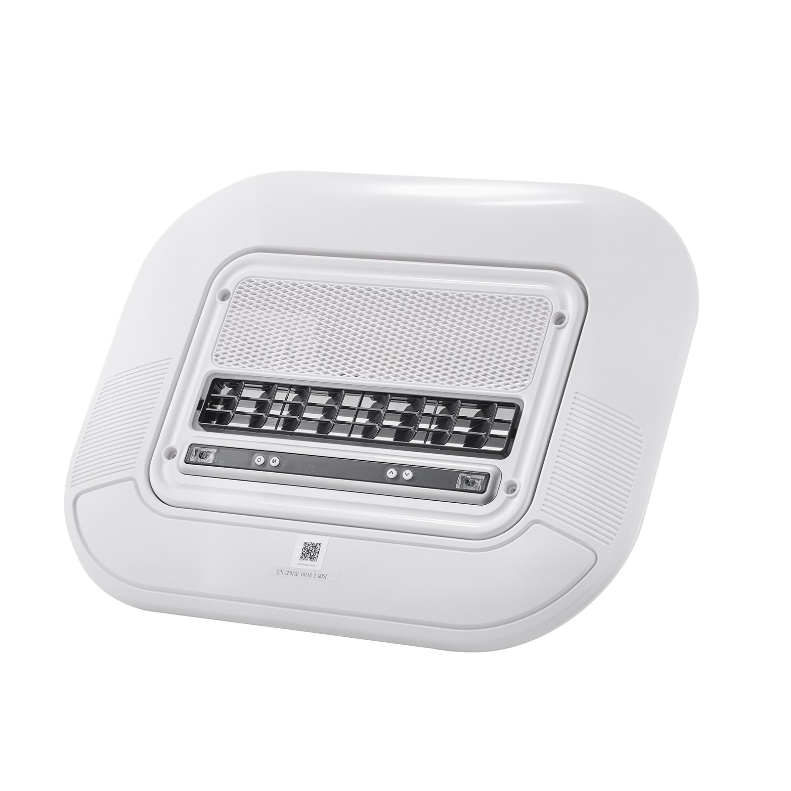 VEVOR Truck Air Conditioner, 12V 10000 BTU RV Rooftop AC Unit, 350 m³/h Airflow, Cooling & Heating 2 in 1 Function Cab Air Conditioner, Quiet A/C Unit for Semi Truck Trailer Motorhome Tractor Caravan