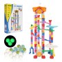 Marble Run Set 230 PCS with Motorized Elevator Educational Maze Game for Kids