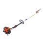 Motosierra de pértiga a gasolina VEVOR, 43 cc, 2 tiempos, con barra de corte de 25 cm, podadora de árboles inalámbrica con cabezal giratorio, extensible de 2 a 3,6 m, potente motosierra para podar árboles.