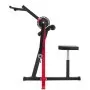 VEVOR Preacher Curl Machine, 2 in 1 Bicep Curl Machine and Triceps Extension Machine, Seated Arm Isolated Bicep Station, Strength Training Workout Weight Bench, Exercise Equipment for Home Gym