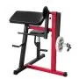 VEVOR Preacher Curl Machine, 2 in 1 Bicep Curl Machine and Triceps Extension Machine, Seated Arm Isolated Bicep Station, Strength Training Workout Weight Bench, Exercise Equipment for Home Gym