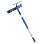 VEVOR Solar Panel Cleaning Kit, 4.6 m, Water Fed Pole Kit with Cleaning Brush, Squeegee, Soap Dispenser, Extendable Aluminum Telescopic Pole, 180° Rotatable Brush Head, for Roof Mounted Solar Panels