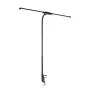 VEVOR LED Desk Lamp with Clamp, Double Head Architect Desk Lamp for Home Office, Eye-Caring Desk Light with 360° Adjustable Gooseneck, 50 Lighting Modes & Timer Function for Studying Working Drawing