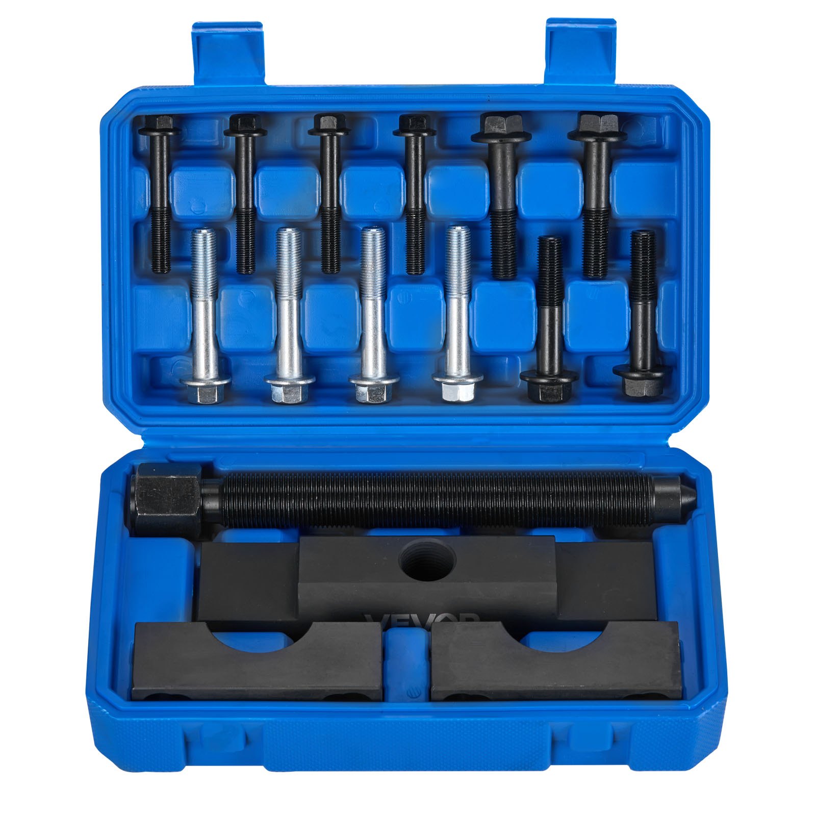 VEVOR Yoke Puller, Made for Class 6-8 Transportation Trucks and Equipment, Heavy Duty Yoke Removal Tool Kit, Automotive Yoke Puller Kit Compatible with Kenworth, Peterbilt, Freightliner, Mack, Volvo