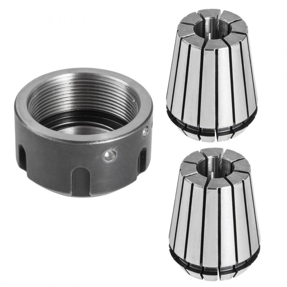 VEVOR Spindle Motor 7.5KW Square Air Cooled Spindle Motor ER32 Collect 18000RPM 380V CNC Spindle Motor for CNC Router Engraving Milling Machine (7.5KW Air Cooled)