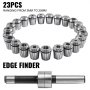 Vevor Precision Er40 Collet Set 23pcs Collet Chuck 3-25mm For Cnc Milling Lathe