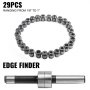 VEVOR Collet Set Collet Chuck 29PCs ER40 Workholding Collets 1/8"-1" for Milling