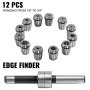 VEVOR Precision ER32 Collet Set 12 PCs Collet Chuck  1/8" - 3/4" for CNC Milling