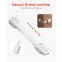 Child Safety Strap Locks 8 Pcs 3M Adhesive Cabinet Drawer Door Cupboard Latches