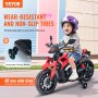 VEVOR Kids Ride on Motorcycle 12V Electric Motorbike with LED for Kids Aged 3+