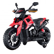 Christmas Gift! Kids Ride on Motorcycle 12V Electric Motorbike with LED for Kids Aged 3+