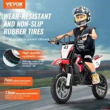 Kids Ride on Motorcycle 36V Electric Motorbike for Kids Aged 14+