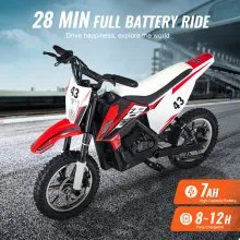 Kids Ride on Motorcycle 36V Electric Motorbike for Kids Aged 14+