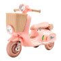 Kids Ride on Motorcycle 6V Electric Motor Trike with LED for Kids Aged 3+