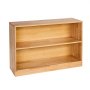 VEVOR Montessori Bookshelf, 35.4 in Width Toy Storage Organizer,  2-Tier Kids Display Storage Cabinet, Daycare Furniture, Kids Bookshelf for Bedroom, Nursery, Living Room, Entryway, Preschool, Brown