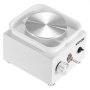 VEVOR Mini Pottery Wheel, 0-320RPM Adjustable Speed Detachable Basin Forming Machine, 2.56in/3.94in 2 Turntables Electric Ceramic Wheel Machine, 18pcs Accessories, for Art Craft Work Home DIY, White
