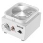 VEVOR Mini Pottery Wheel, 0-320RPM Adjustable Speed Detachable Basin Forming Machine, 2.56in/3.94in 2 Turntables Electric Ceramic Wheel Machine, 18pcs Accessories, for Art Craft Work Home DIY, White