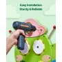 VEVOR Caterpillar Activity Wall Busy Board Panels, 12 Activities, Montessori Sensory Wall Toy for Kids 3-12 Years, Montessori Learning Activity Center, Ideal for Toddler Playroom Nursery Classroom