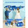 Orca Activity Wall Busy Board Panels 12 Activities Sensory Wall Panel