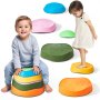 VEVOR Kids Balance Stepping Stones - Carrera de obstáculos sensoriales, 6 piezas, para exterior e interior