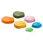 VEVOR Balance Stepping Stones for Kids, 6 PCS, Up to 100 kg, Non-Slip Toddlers Sensory Stepping Stones, Obstacle Course Coordination Game Toys Indoor or Outdoor Play for Children Aged 3 4 5 6 7 8+