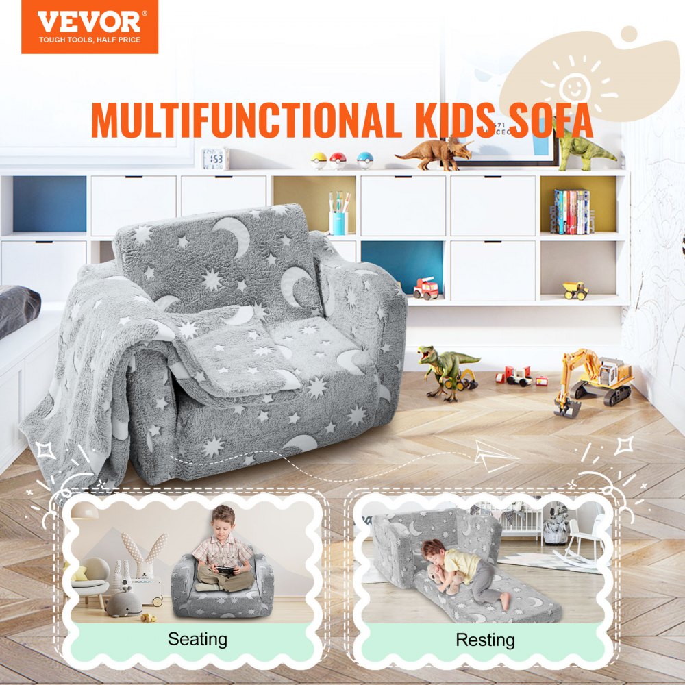 VEVOR Crib Mattress, Two-sided Breathable Toddler Mattress of Memory Foam,  Baby Mattress for Infant and Toddler with 2 Waterproof Covers for  Replacement, Removable and Washable, 24x38x3.1 inch