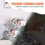 VEVOR Fold-out Kids Sofa Glow-in-the-Dark Kids Couch Children Convertible Sofa