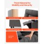 VEVOR Kids Reclining Chair, Toddler Recliner with Cup Holders and Pockets, 107° to 126° Adjustable Backrest, Breathable Polyester Fabric Recliner Couch with Footrest, for Boys & Girls, Children(Grey)