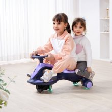 VEVOR Electric Wiggle Car Energy Powered Kids Ride on Toys for Toddler Age 3+