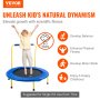 VEVOR 3FT Trampoline for Kids, 36" Trampolines Indoor/Outdoor Trampoline for Toddlers, Foldable Mini Baby Trampoline with Foam Handle, Recreational Trampoline Birthday Gift for 3+ Years Kids