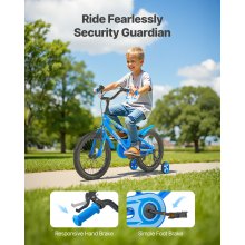 VEVOR Kids Bike 16 Inches BMX Style Children Bicycle for Boys & Girls Aged 4-8