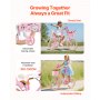 VEVOR Kids Bike 16 Inches Princess Style Children Bicycle for Girls Aged 4-8