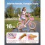 VEVOR Kids Bike 16 Inches Princess Style Children Bicycle for Girls Aged 4-8