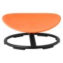 VEVOR Kids Swivel Chair, 220 lbs Capacity, Sensory Spinning Chair, Autistic Kids Sensory Toy Seat with Non-Slip Metal Base, Round Shape Toddler Sit & Spin Seat for Coordination Balance Focus, Orange