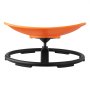 VEVOR Kids Swivel Chair, 220 lbs Capacity, Sensory Spinning Chair, Autistic Kids Sensory Toy Seat with Non-Slip Metal Base, Round Shape Toddler Sit & Spin Seat for Coordination Balance Focus, Orange