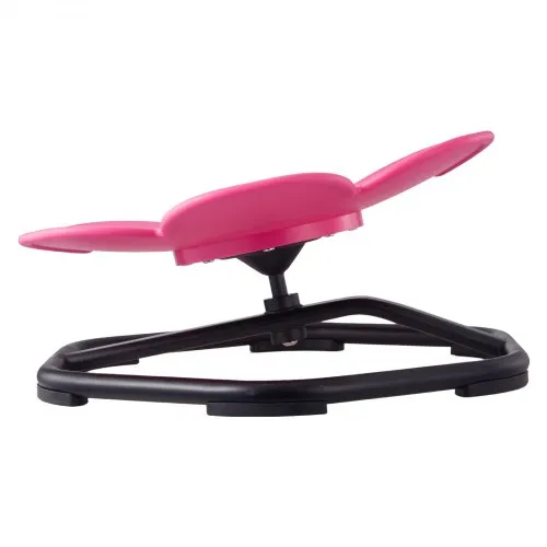 VEVOR Kids Swivel Chair Flower Shape Sensory Spinning Seat 220 lbs Capacity Non-Slip Metal Base Rose Toddler Balance And Focus VEVOR Kids Swivel Chair Flower Shape Sensory Spinning Seat 220 lbs Capacity Non-Slip Metal Base Rose Toddler Balance And Focus