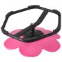VEVOR Kids Swivel Chair, 220 lbs Capacity, Flower Shape Sensory Spinning Chair, Autistic Kids Sensory Toy Seat with Non-Slip Metal Base, Toddler Sit & Spin Seat for Coordination Balance Focus, Rose