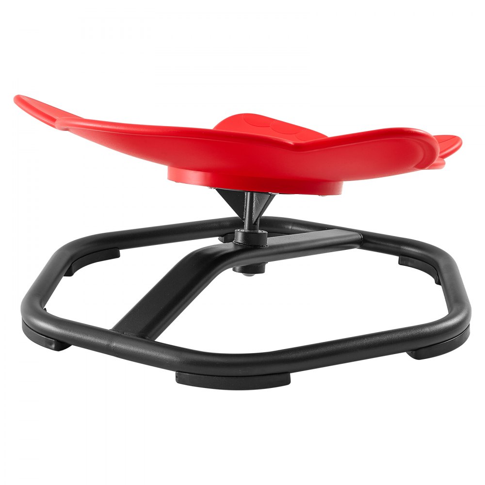 VEVOR Spinning Chair for Autistic Kids Ages 3-12 Autism Sensory Toy 100 kg, Sensory Swivel Seat Products for Children ADHD, Training Body Coordination Balance, 520 mm x 500 mm, Elephant Shape, Red