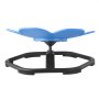 VEVOR Kids Swivel Chair, 220 lbs Capacity, Flower Shape Sensory Spinning Chair, Autistic Kids Sensory Toy Seat with Non-Slip Metal Base, Toddler Sit & Spin Seat for Coordination Balance Focus, Blue